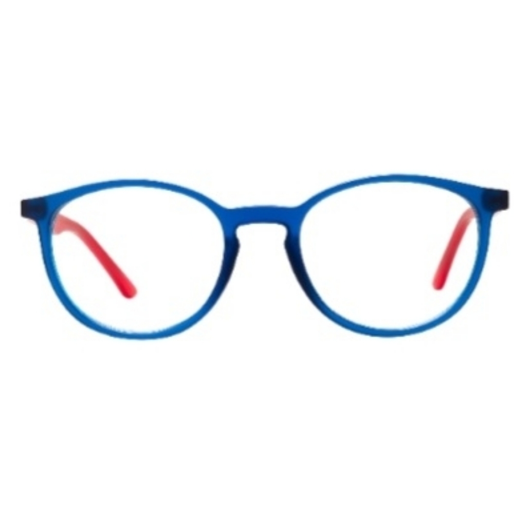 Unisex Blue Red Reading Glasses +1.25